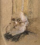 Self-portrait of glasses Edouard Vuillard